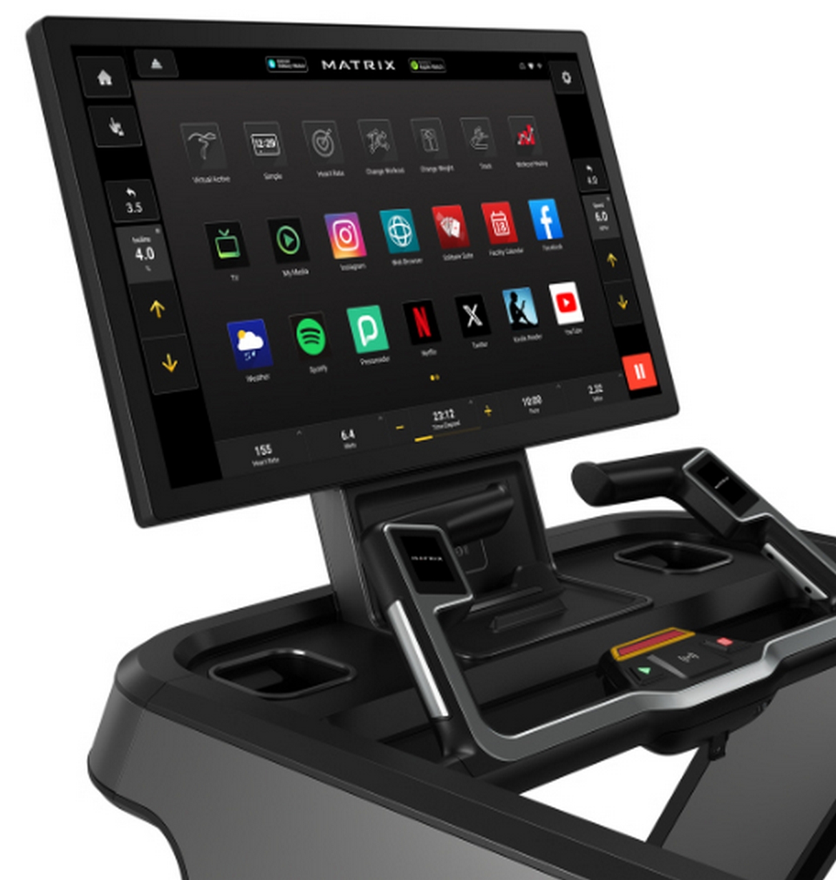 Беговая дорожка Matrix Onyx с консолью Touch P1 TM 22"