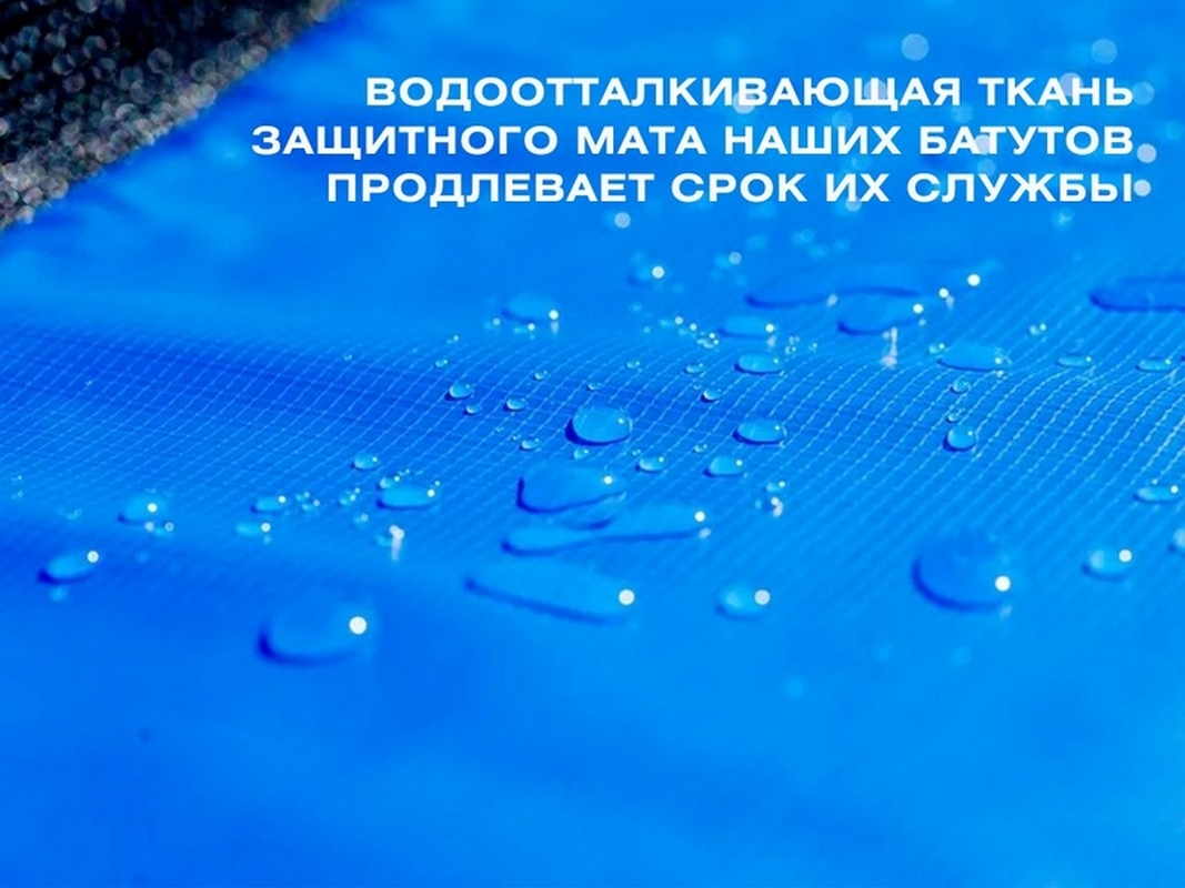 Батут с защитной сеткой Perfetto Sport Activity 10" d300см 2500000067464 синий