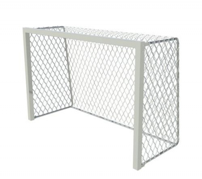 Ворота тренировочные свободностоящие, алюминиевые(алюминиевый профиль рамы ворот 80х80 мм). Сборно-разборная конструкция 200x150см SportWerk SpW-AS-200-1P