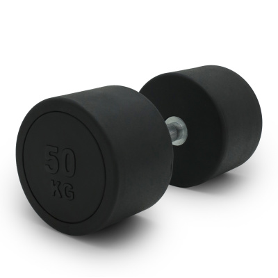 Гантель круглая обрезиненная 50кг UnixFitt PRO DBRND50PBK