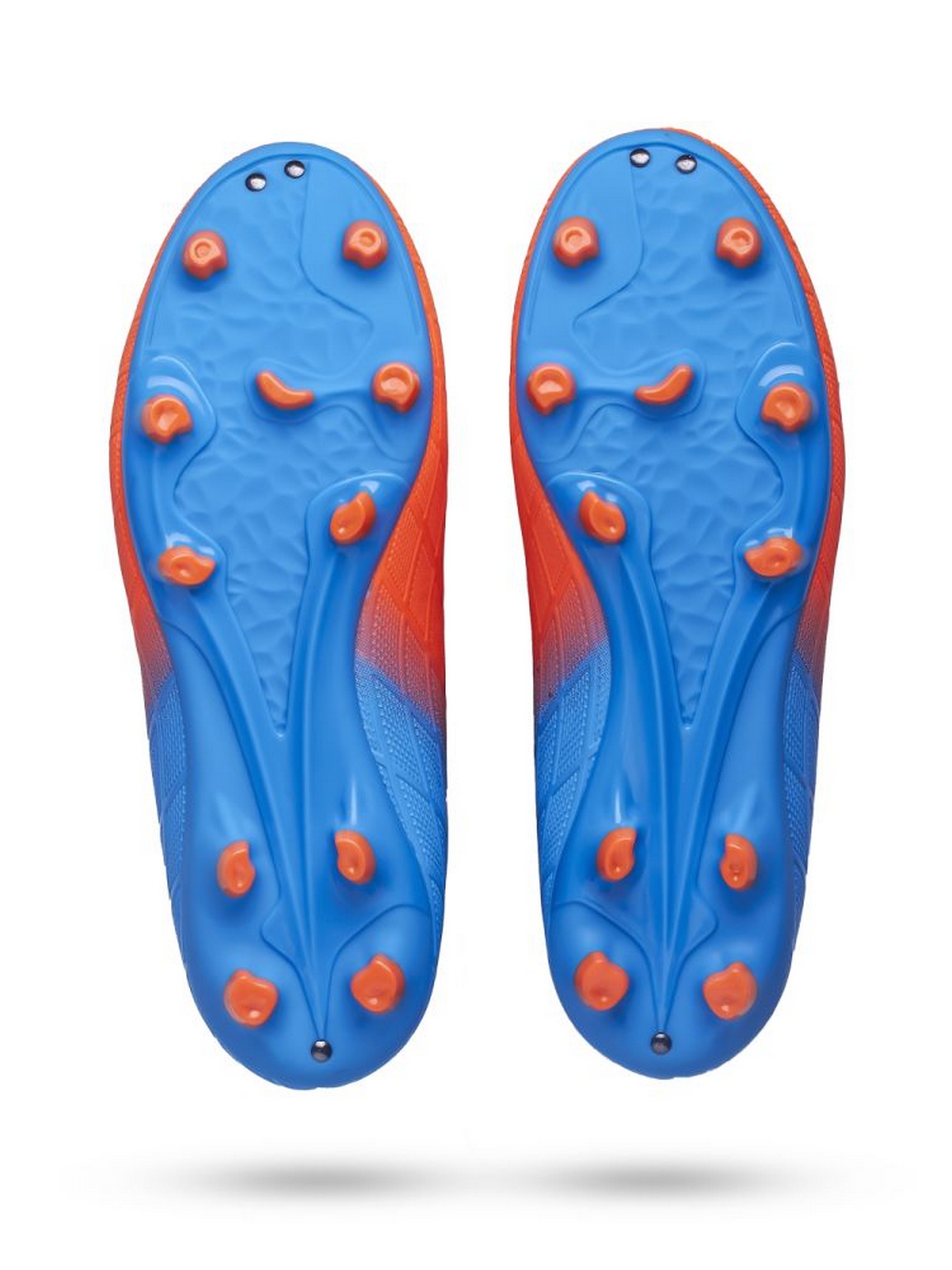 Бутсы футбольные Atemi MSR KIDS SBA-005 оранжевый\голубой