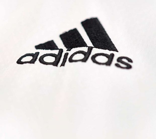Добок для тхэквондо Adidas WT Adi-Fighter Eco adiTC03E белый с черным воротником