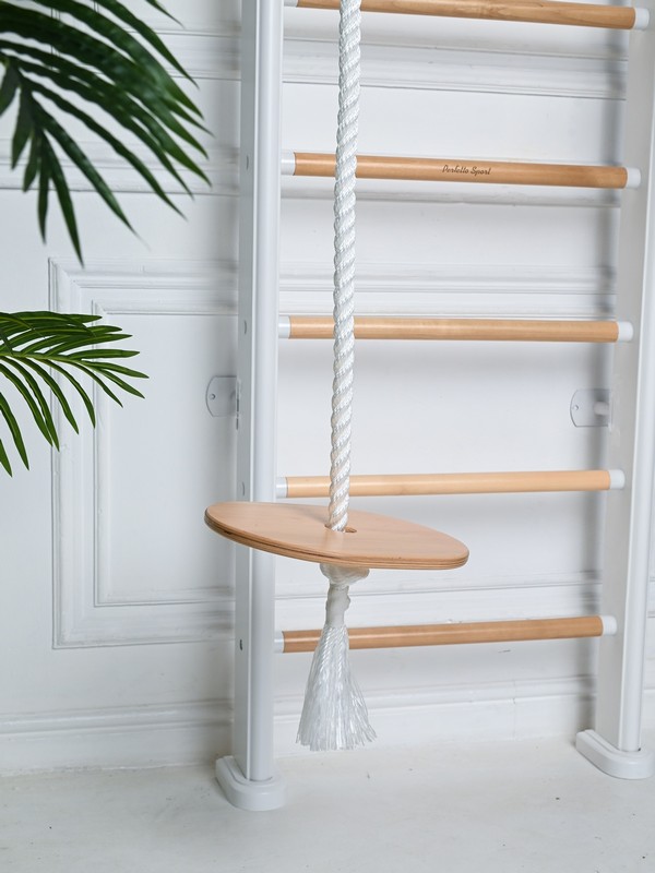 Детский спортивный комплекс Perfetto Sport "Scala in legno" bianco-naturale PS-112