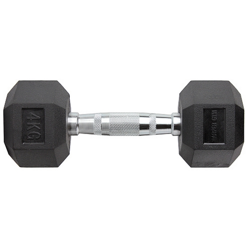 Гантель шестигранная обрезиненная Harper Gym NT162
