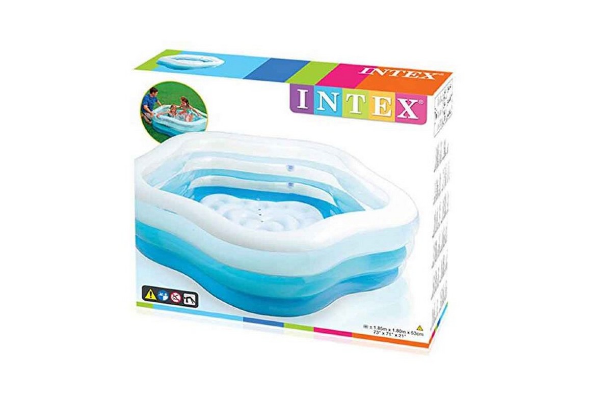 Детский надувной бассейн 185х180х53см Intex 56495