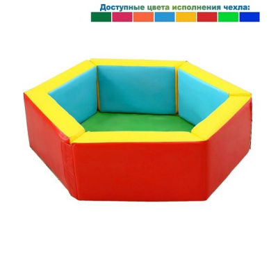 Сухой бассейн шестигранный 150х40х10см Dinamika