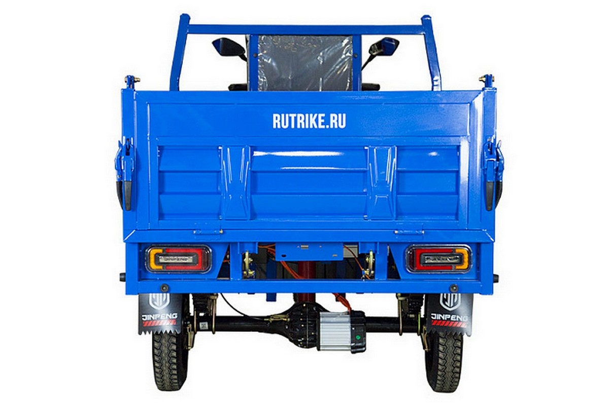 Грузовой электрический трицикл RuTrike D5 1700 гидравлика (60V1200W) 024732-2799 темно-синий матовый