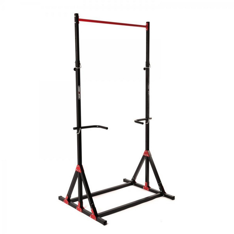 Регулируемый по высоте турник, упорами для отжиманий Marbo MH-D203 | Premium Fitness