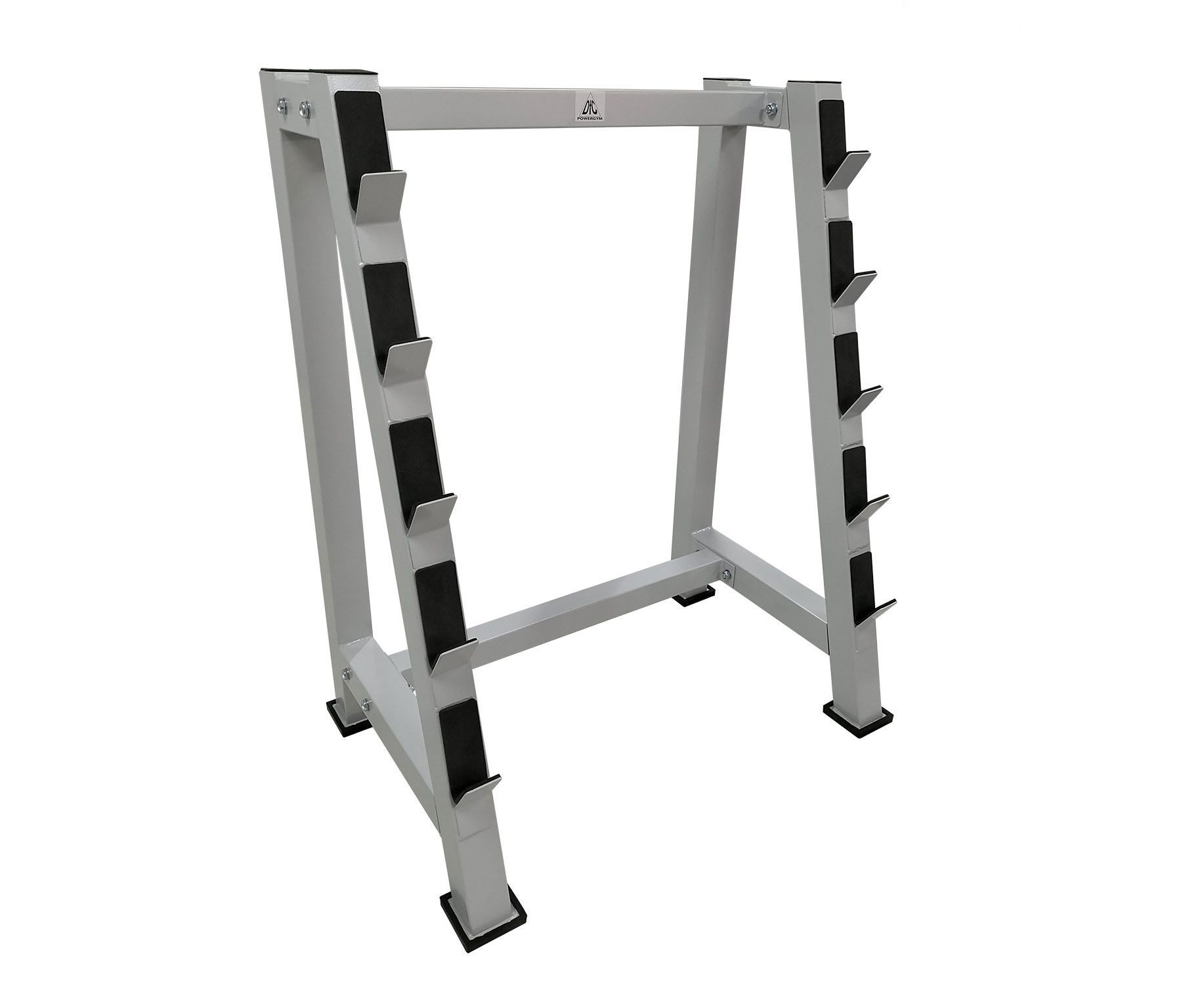Стойка для хранения 5 грифов DFC Powergym RA769G серый | Premium Fitness
