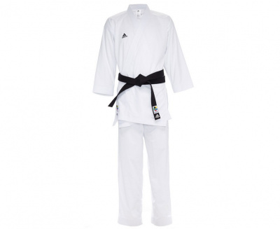 Кимоно для карате подростковое Adidas AdiLight WKF белое K191SK