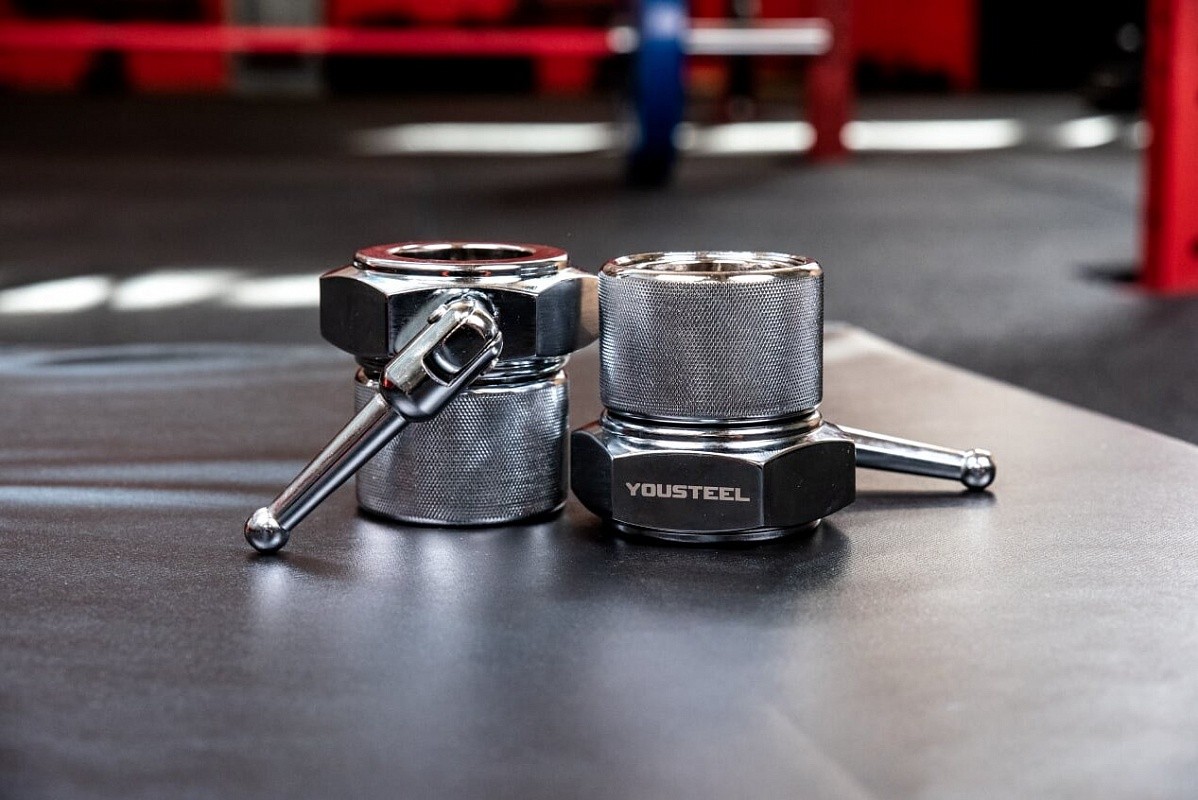Замки олимпийские 2x2,5кг YouSteel Competition Collars (пара)