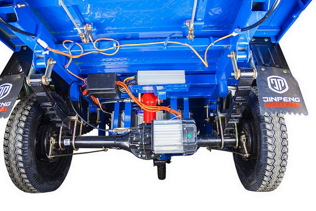 Грузовой электрический трицикл RuTrike D5 1700 гидравлика (60V1200W) 024732-2799 темно-синий матовый