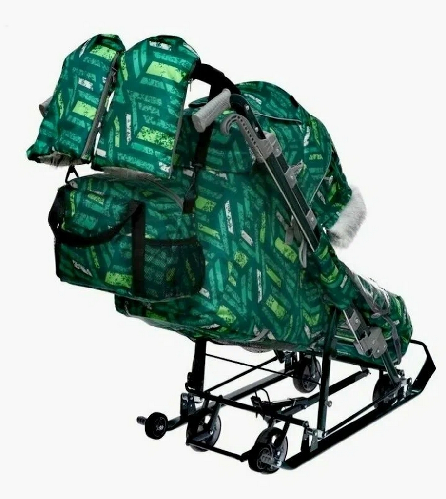 Коляска комби Ника Детям НД7-8SK/2 Спортивный зеленый