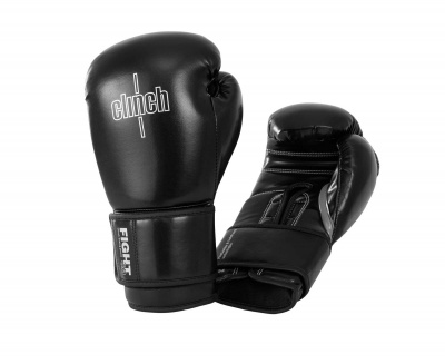 Перчатки боксерские Clinch Fight 3.0 C187 черный