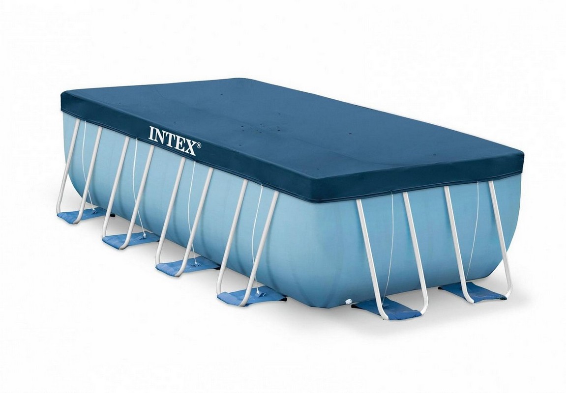 Тент для прямоугольного бассейна 400х200см Intex 28037
