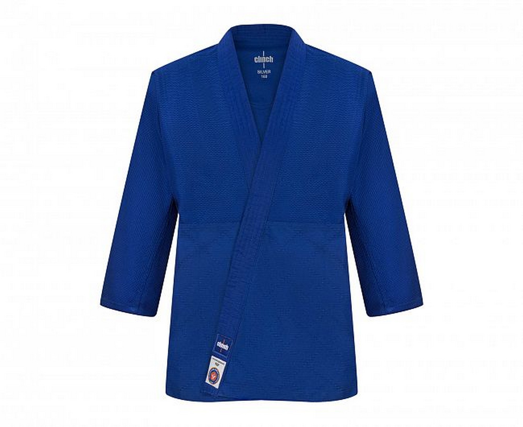 Кимоно для дзюдо подростковое Clinch Judo Silver FDR C333 синий
