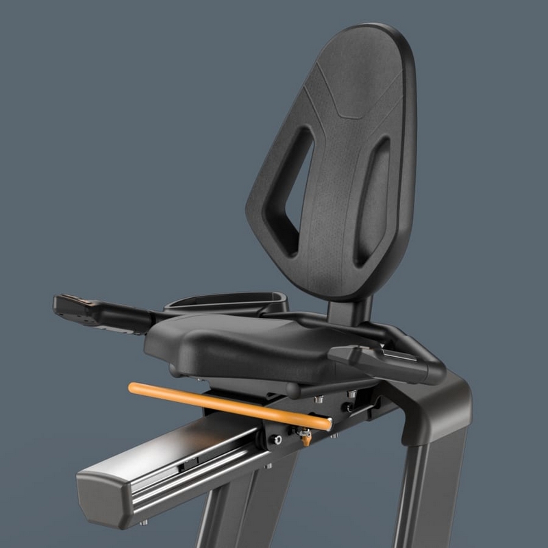 Горизонтальный велотренажер Matrix Lifestyle с консолью Touch Base R-LS-F/TOUCH BASE-C