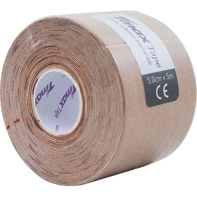 Тейп кинезиологический Tmax Extra Sticky 423112 телесный