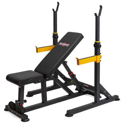 Комплект скамья и стойка VictoryFit VF-T25 | Premium Fitness