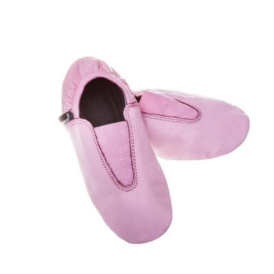 Чешки гимнастические,кожа Roomaif JS-1 pink
