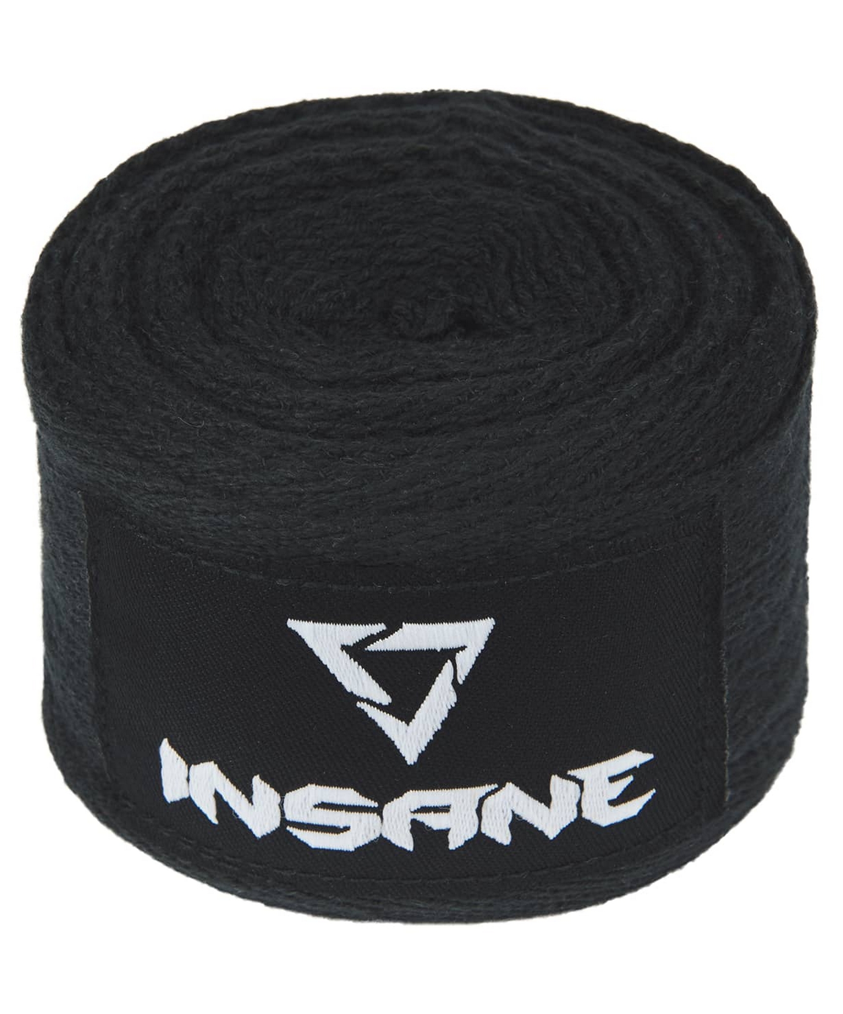 Бинт боксерский Insane CRUSHER хлопок, 3,5 м черный
