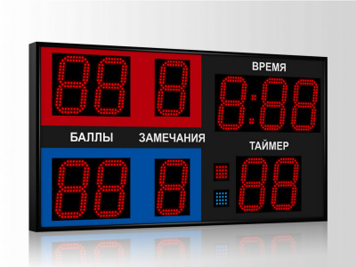 Табло для самбо Импульс 718-D18x11-S2