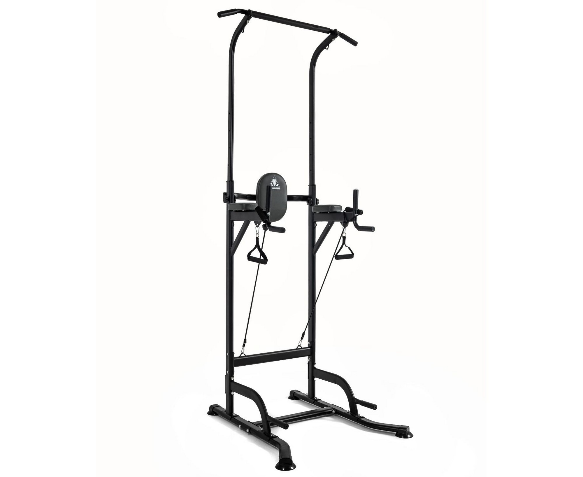 Турник-брусья c эспандерами DFC Power Tower G008 | Premium Fitness