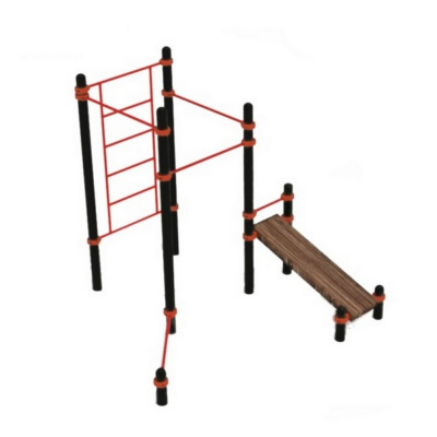 Спортивный комплекс мини круглый профиль D89 Dinamika