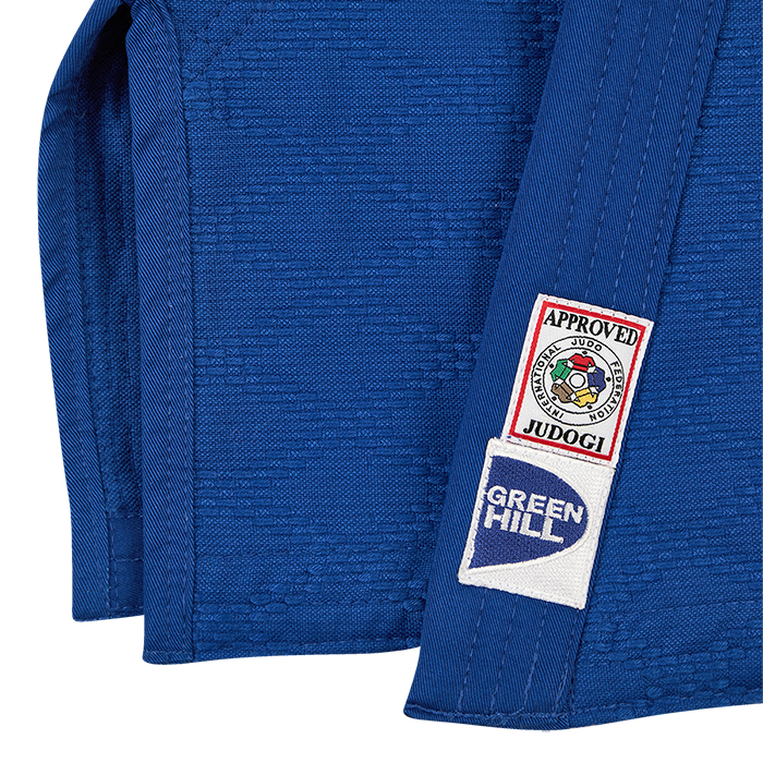Кимоно Дзюдо Green Hill Super одобрено IJF JSS-10212 , синее
