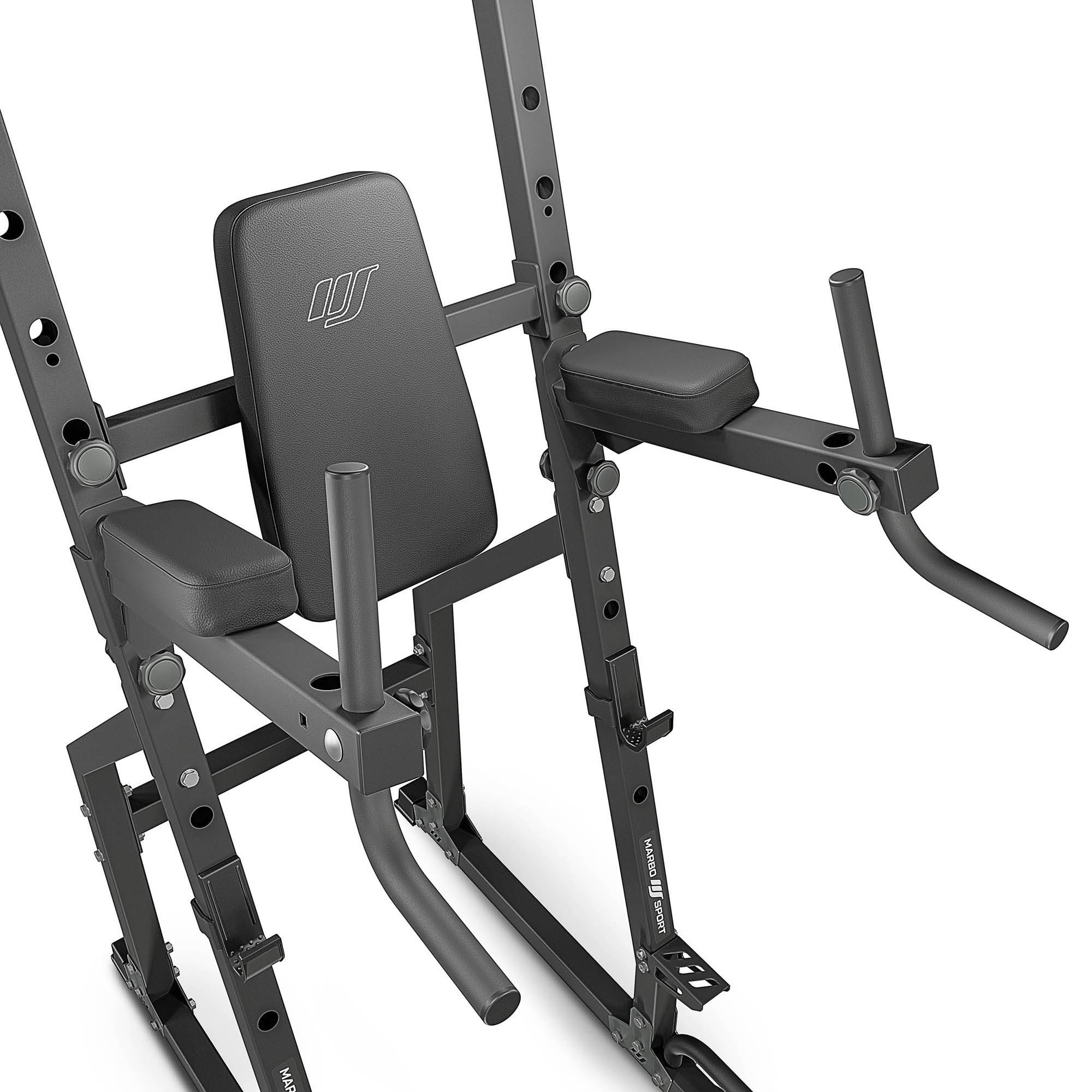 Cтанок комбинированный для подтягиваний и отжиманий Marbo MS-U110 2.0 | Premium Fitness