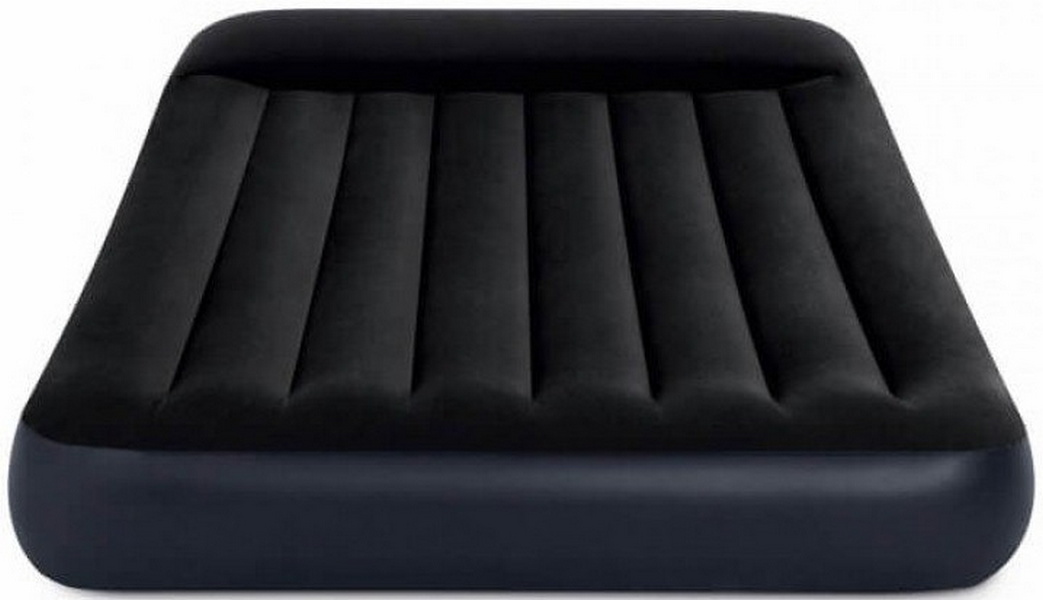Матрас с подголовником 137х191х25 см Intex Classic, со встроенным насосом 64148