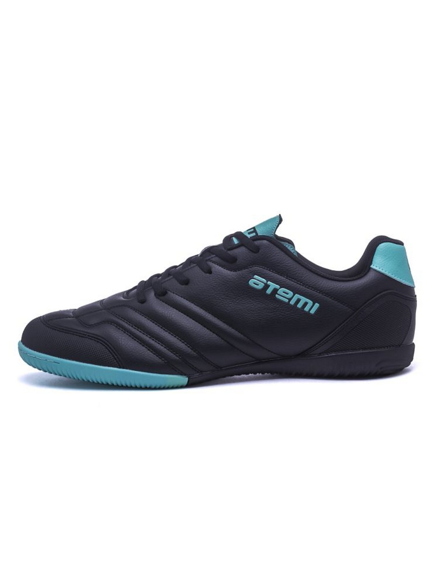 Бутсы футбольные Atemi INDOOR KIDS SBA-004 черный\бирюзовый