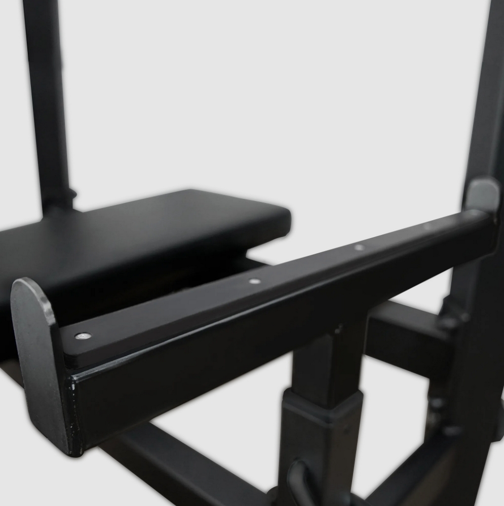 Скамья для жима лёжа со страховочными упорами Bronze Gym Partner ML-902 | Premium Fitness