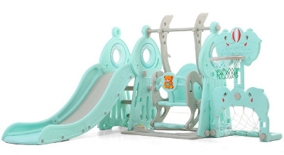 Горка + качели + ворота Perfetto Sport Маяк PS-051-М ментол