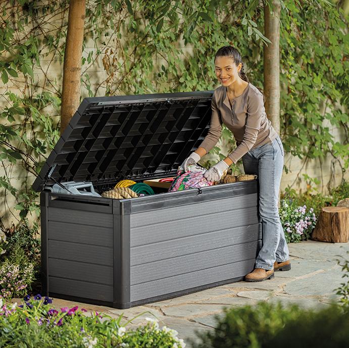 Сундук для хранения, графит Cortina box 570L