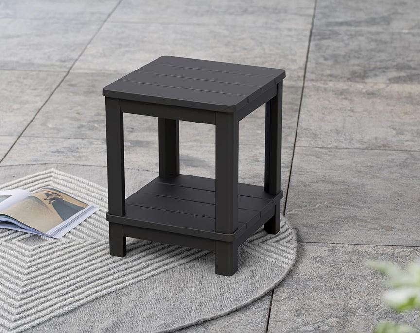 Стол графит Делюкс Deluxe Side Table