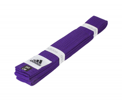 Пояс для единоборств Adidas Club adiB220 фиолетовый
