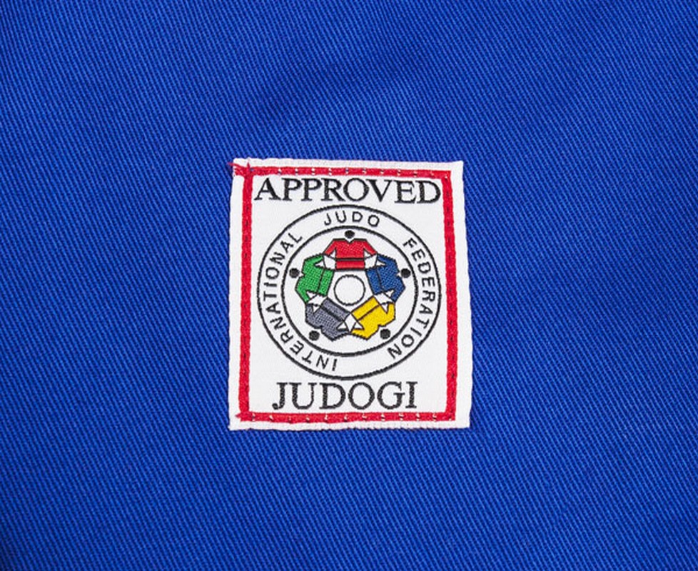 Кимоно для дзюдо Adidas Champion 2 IJF Slim Fit синее J-IJFSB