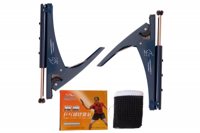 Стойки и сетка настольного тенниса (клипса) Sportex H09899