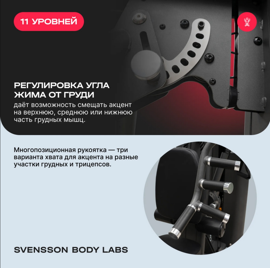 Силовой комплекс полукоммерческий Svensson Body Labs RIGEL PLUS PRO | Premium Fitness
