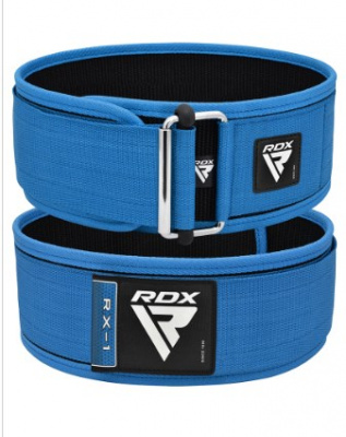 Пояс RDX Weight Lifting RX1 син.