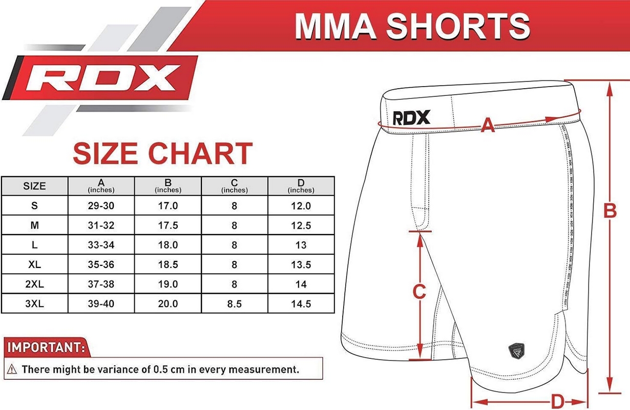 Шорты MMA RDX T15 MSS-T15U синий