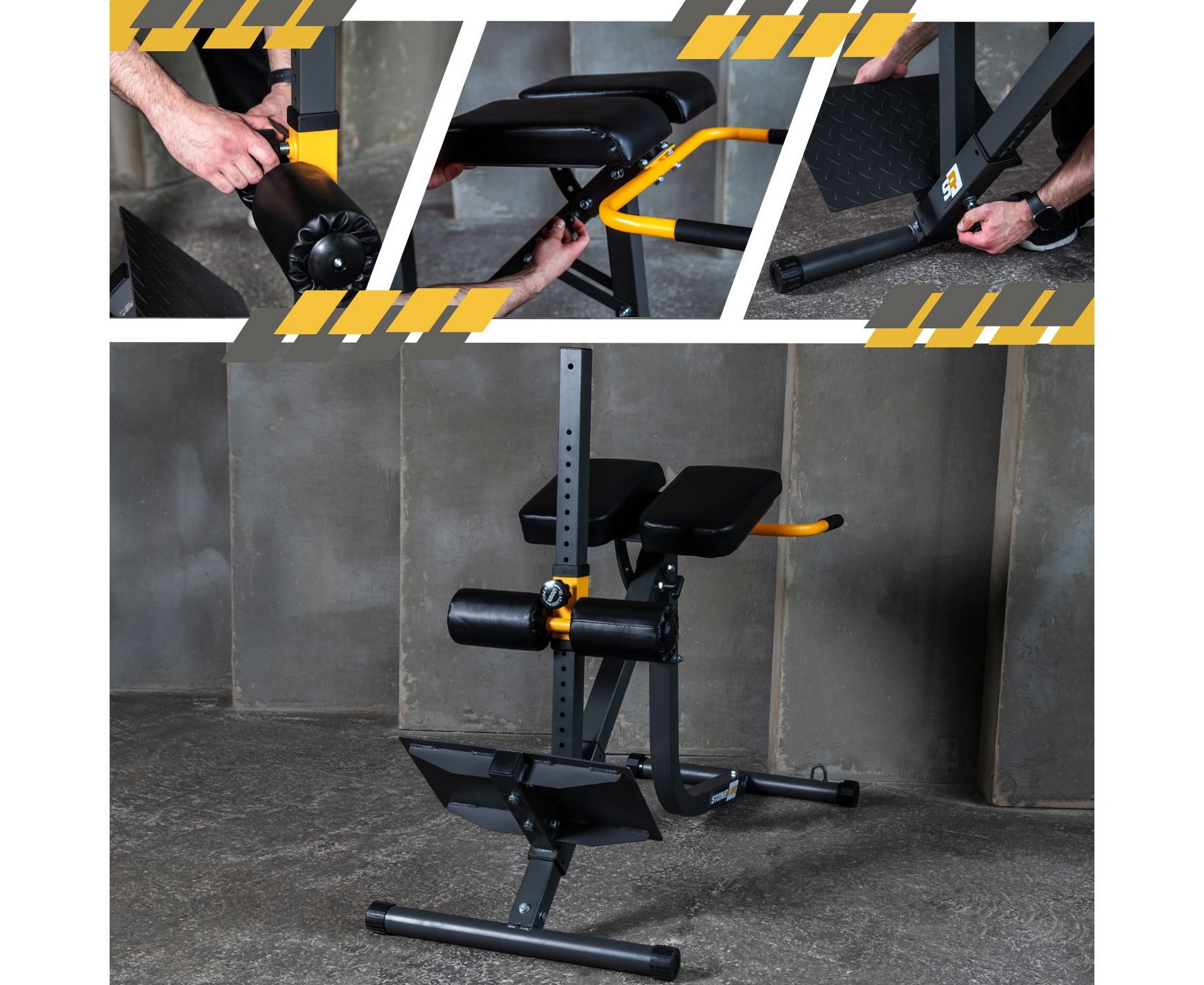 Гиперэкстензия Stonerise HypeRise SUB874 | Premium Fitness