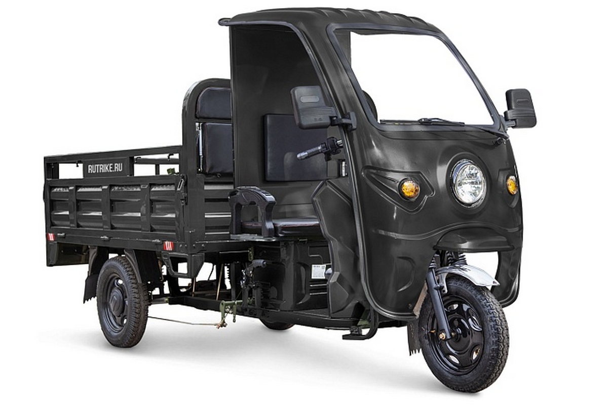 Грузовой электротрицикл, 1800 60V1500W RuTrike D4 NEXT КАБИНА 023400