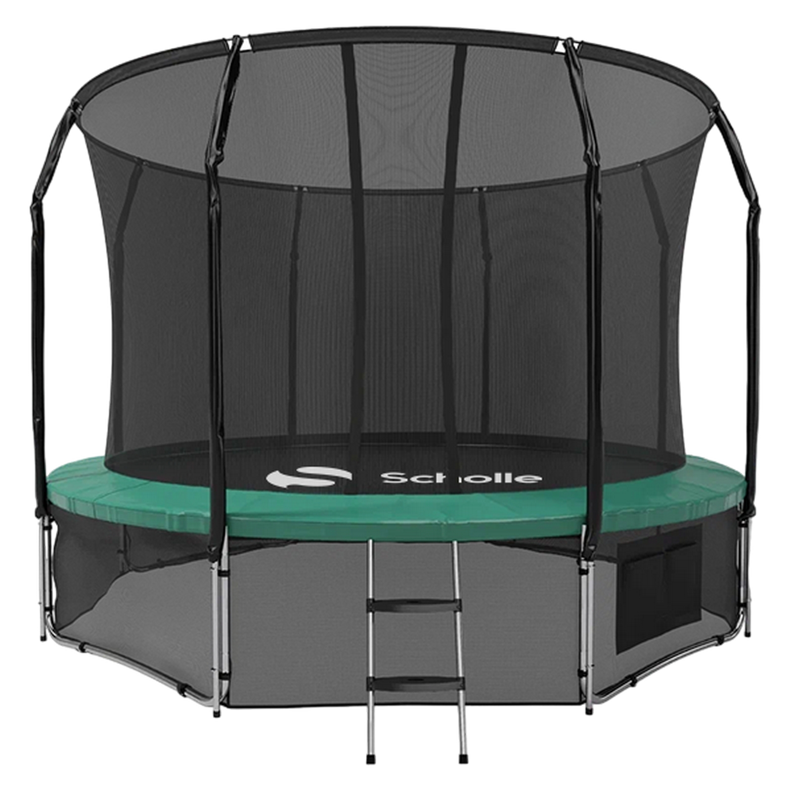 Батут 3,66м Scholle Space Twin 120FT Space GO12FT Green\Orange