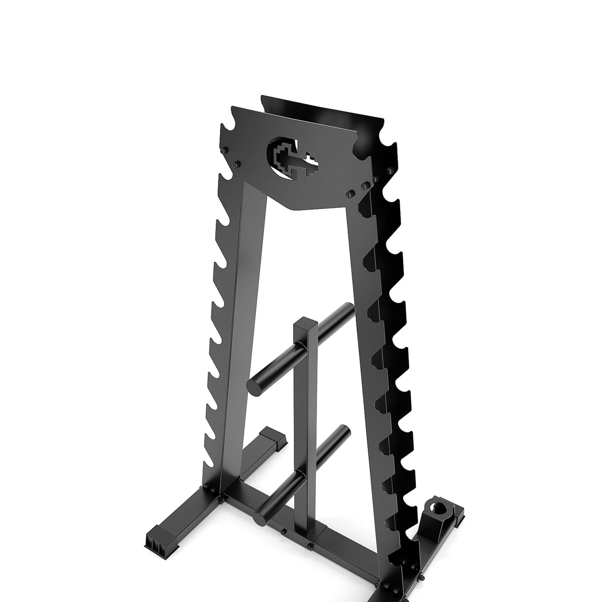 Стойка для хранения гантелей, дисков и грифов Domsen Ds49 d50мм | Premium Fitness