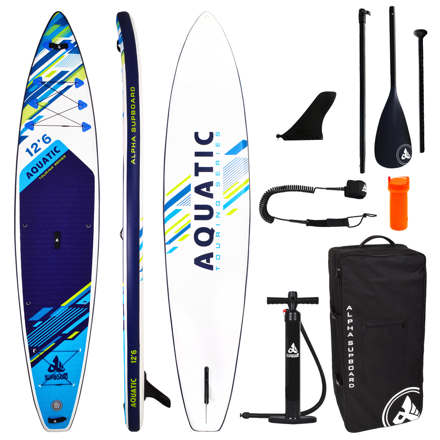 Сапборд Alpha Caprice WX-1200 Aquatic blue 12,6D