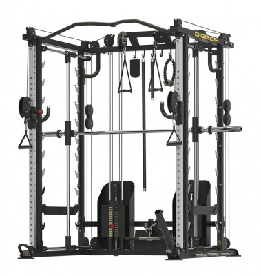 Мультикомплекс с 3d машиной Смита Hasttings Digger HD009-7 | Premium Fitness