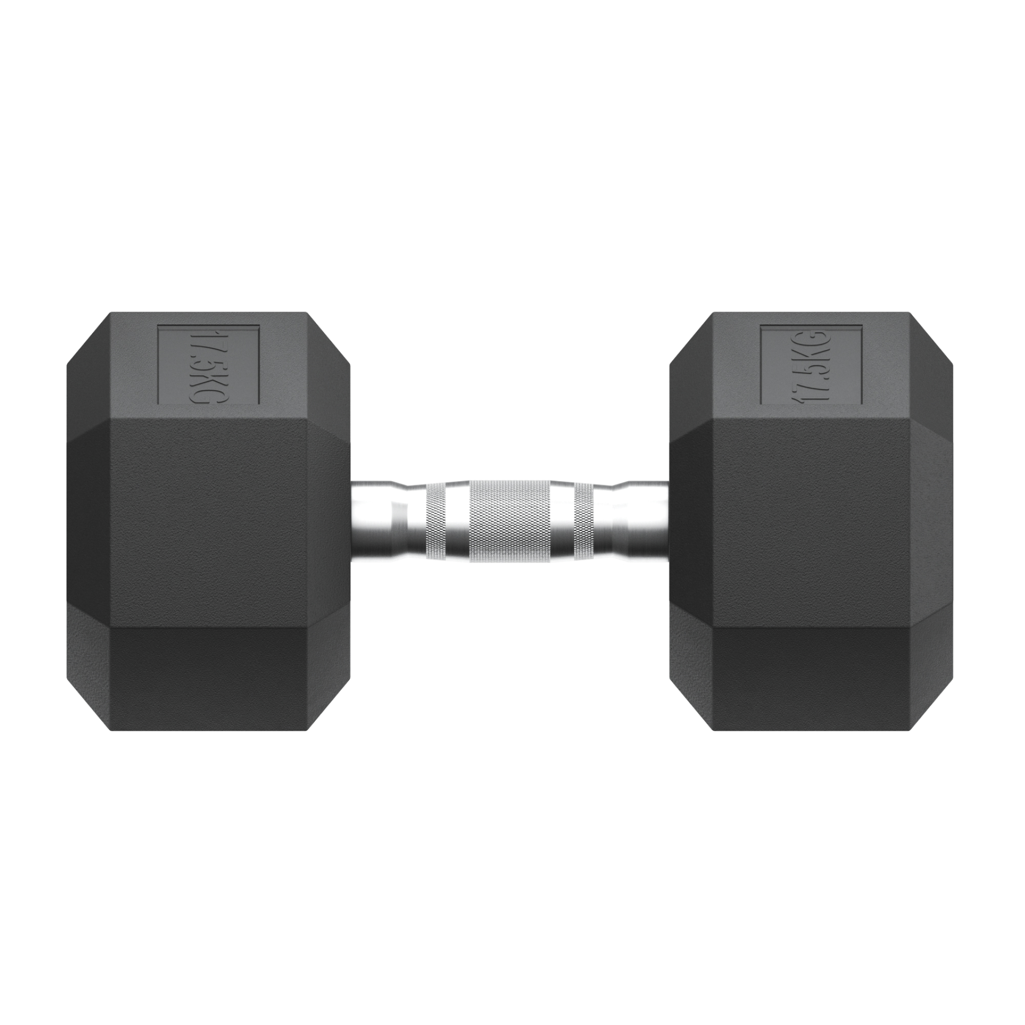 Гантель гексагональная обрезиненная 17,5 кг UnixFit DBHEX17_5x2 2 шт