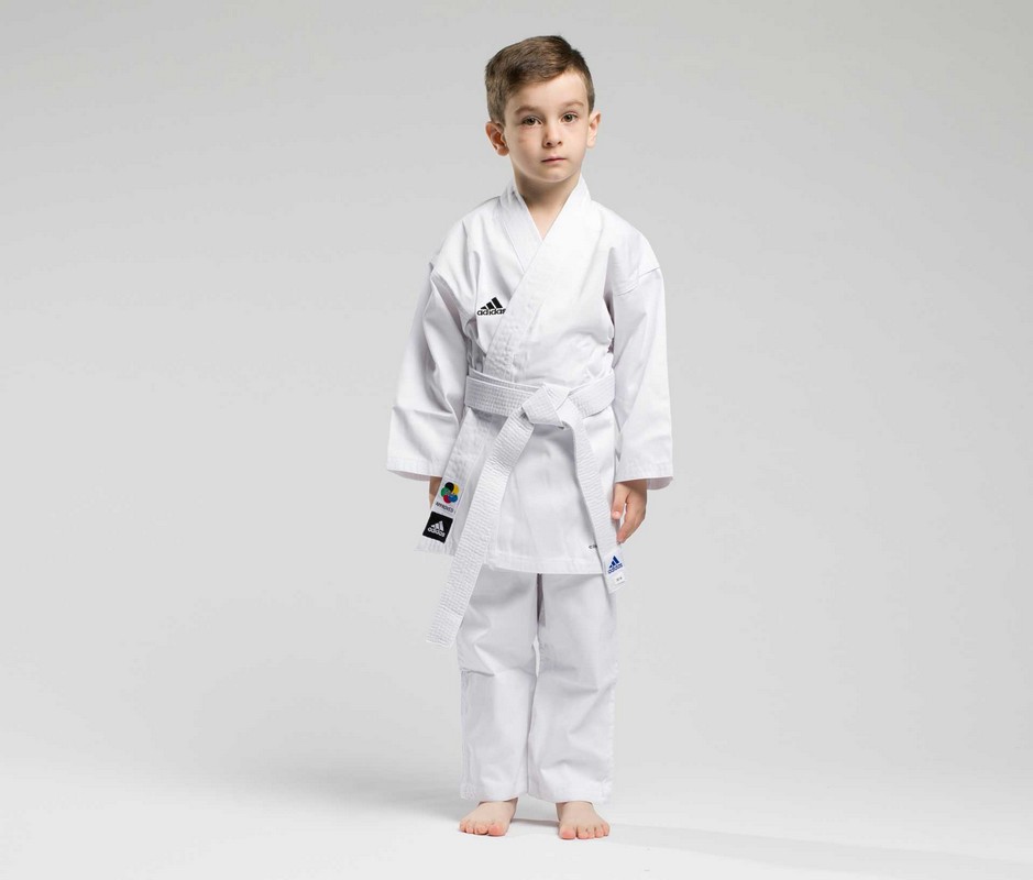 Кимоно для карате подростковое Adidas Club Climacool WKF белое
